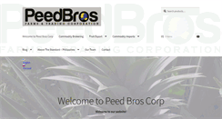 Desktop Screenshot of peedbroscorp.com